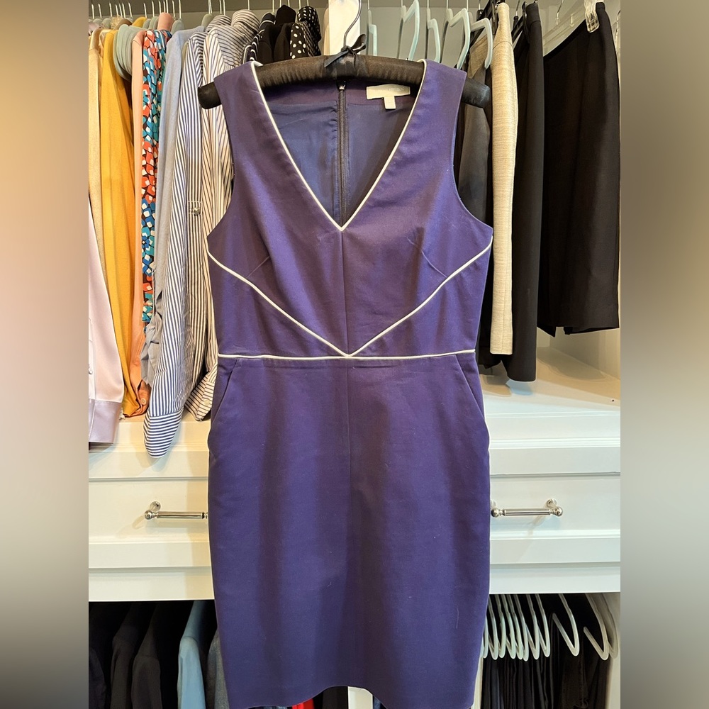 Banana Republic Blue Dress with Pockets, Size 4
